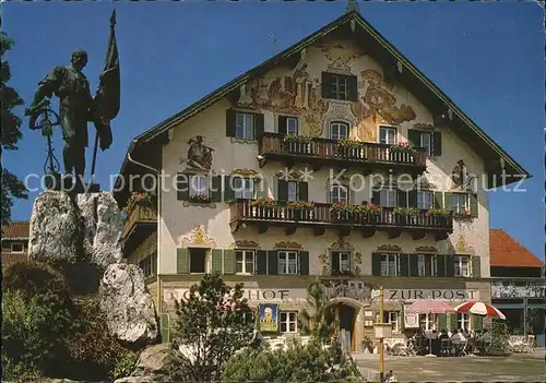 Kochel See Hotel Restaurant Zur Post Kat. Kochel a.See