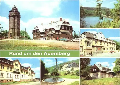 Auersberg Wildenthal Berghotel Kat. Eibenstock