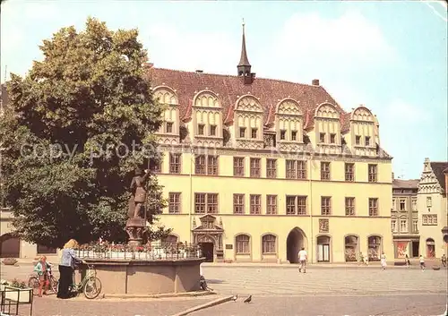 Naumburg Saale Rathaus Kat. Naumburg