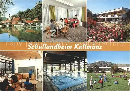 Kallmuenz Schullandheim Hallenbad Klassenzimmer Kat. Kallmuenz