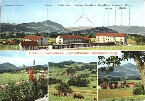 Moosbach Kempten Biebel und Freizeitzentrum Kat. Sulzberg