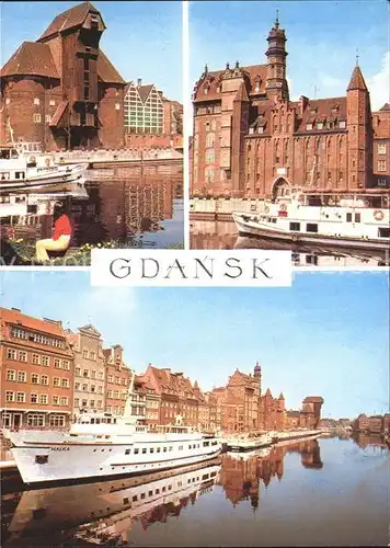 Gdansk Schiff Halka Kat. Gdansk