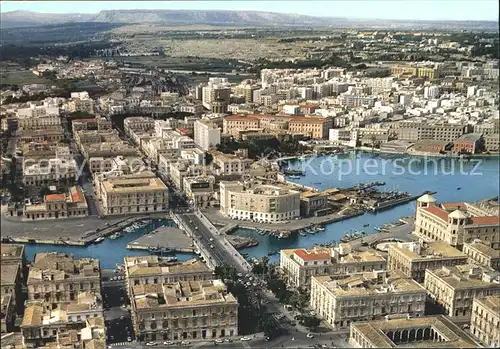 Siracusa Umberto Bruecke Fliegeraufnahme Kat. Siracusa