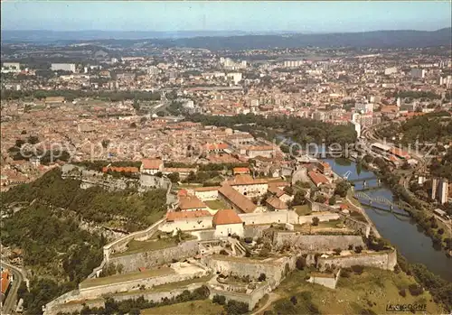 Besancon Doubs Fliegeraufnahme Kat. Besancon