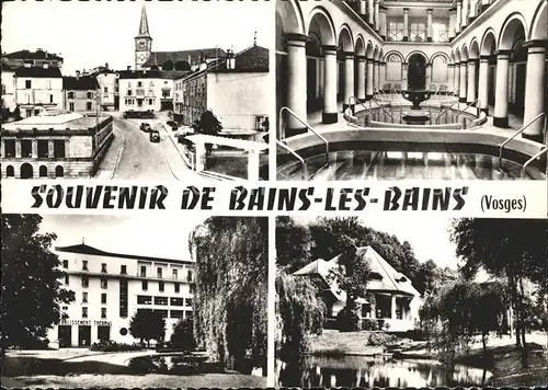 Bains les Bains  Kat. Bains les Bains