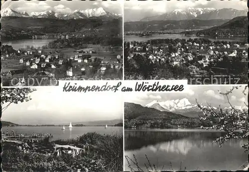 Krumpendorf Woerther See Stadtansicht Kat. Krumpendorf am Woerther See