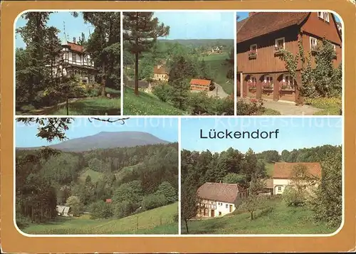 Lueckendorf Kulturhaus Franz Hackel Umgebindehaus  Kat. Kurort Oybin