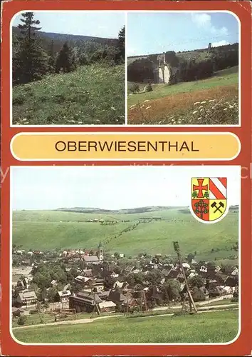 Oberwiesenthal Erzgebirge Baerwurzwiesen Sprungschanze Kat. Oberwiesenthal
