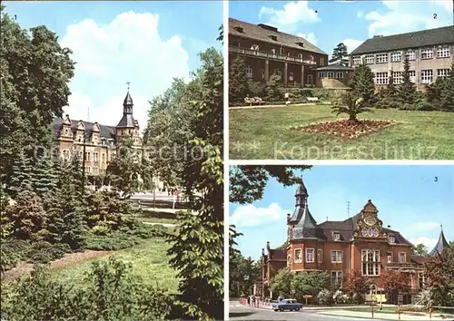 Bad Schmiedeberg Kurpark Eisenmoorbad Kurhaus Kat. Bad Schmiedeberg Duebener Heide