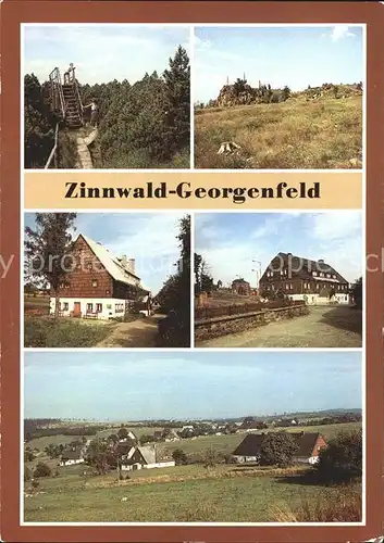 Zinnwald Georgenfeld Naturschutzgebiet Georgenfelder Hochmoor Jugendherberge Hugo Kluegel Kat. Altenberg