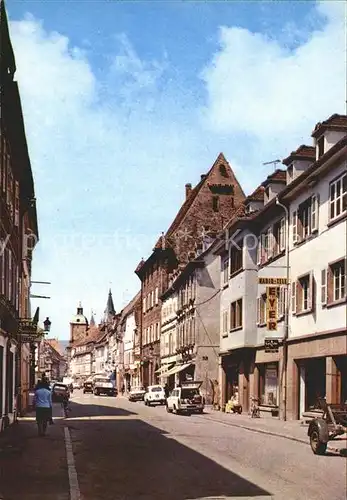 Wissembourg Rue Nationale Kat. Wissembourg