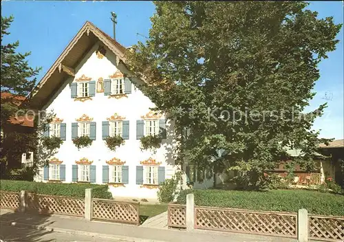 Unterammergau Fremdenheim Forelle Kat. Unterammergau