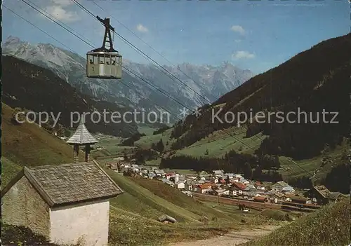 St Anton Arlberg Gondelbahn Kat. St. Anton am Arlberg