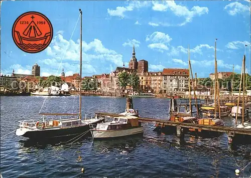 Stralsund Mecklenburg Vorpommern Hafen Kat. Stralsund