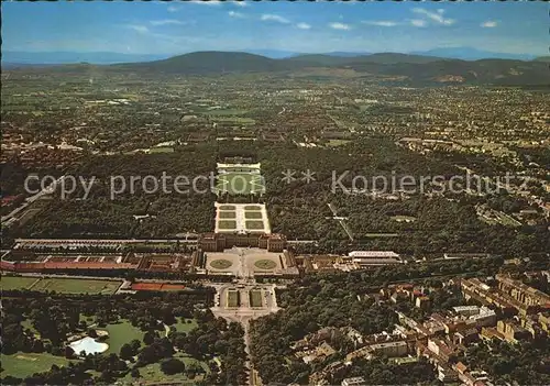 Wien Schloss Schoenbrunn Fliegeraufnahme Kat. Wien