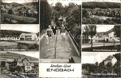 Endbach Bad Tretbad Haus Dennoch Badehaus Koch  Kat. Bad Endbach
