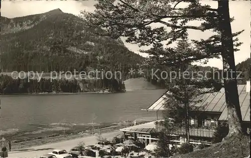 Spitzingsee Postgasthof und Seecafe St. Bernhard Kat. Schliersee