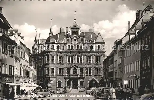 Kaufbeuren Rathaus Kaiser Max Strasse Kat. Kaufbeuren