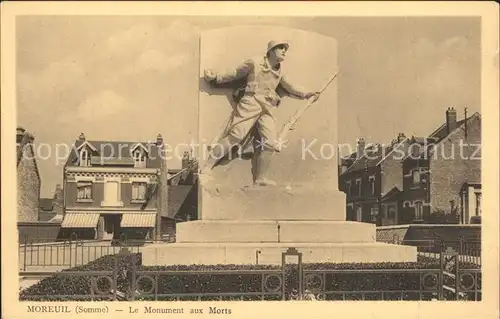 Moreuil Le Monument aux Morts Kat. Moreuil