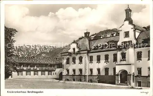Berchtesgaden Kreiskrankenhaus Kat. Berchtesgaden