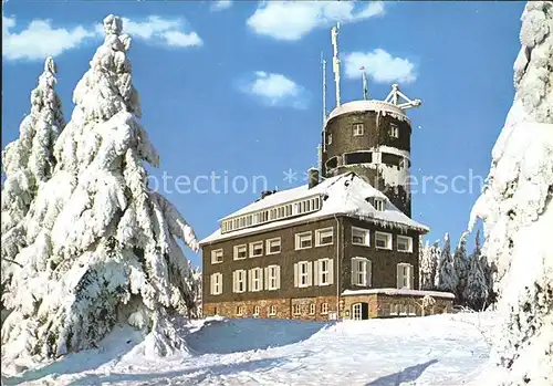 Winterberg Hochsauerland Am Kahlen Asten Wetterstation Kat. Winterberg