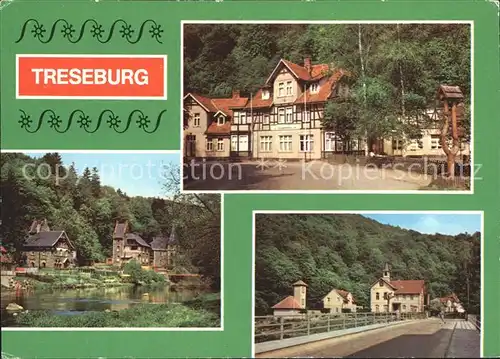 Treseburg Harz Erholungsheim Luppbode Halde  Kat. Treseburg