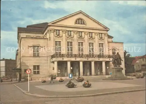 Weimar Thueringen Nationaltheater Kat. Weimar