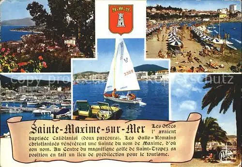 Sainte Maxime sur Mer Var Plage Port  Kat. Sainte Maxime