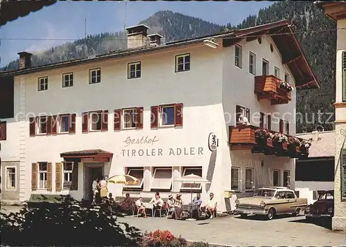 Waidring Tirol Gasthaus Tiroler Adler Kat. Waidring