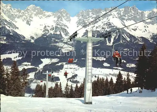 Ellmau Tirol Wintersportgebiet Seilbahn / Ellmau /Tiroler Unterland