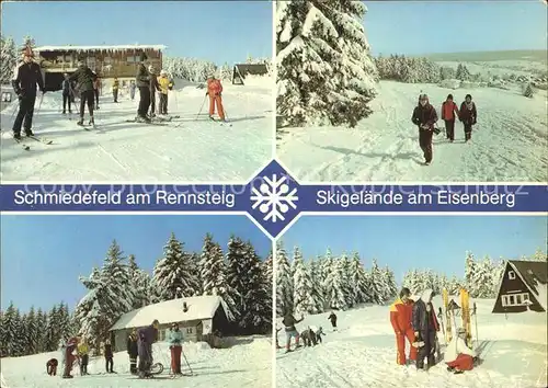 Schmiedefeld Rennsteig Skigebiet am Eisenberg Kat. Schmiedefeld Rennsteig
