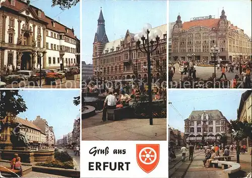 Erfurt Hauptpost Anger Kat. Erfurt
