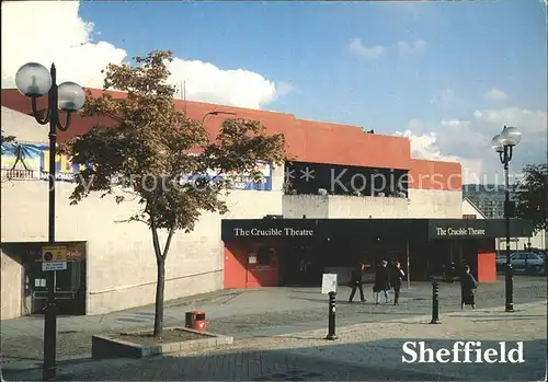 Sheffield Crucible Theatre Kat. Sheffield