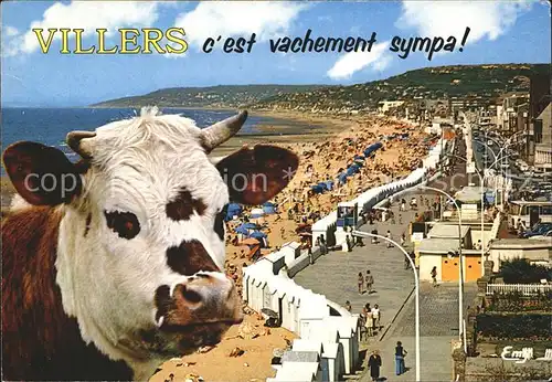 Villers sur Mer Strandpartie Kat. Villers sur Mer