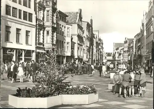 Rostock Mecklenburg Vorpommern Kroepeliner Strasse Kat. Rostock