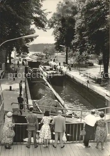 Waltersdorf Koenigs Wusterhausen Schleuse Kat. Schoenefeld