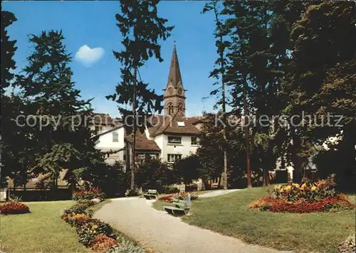 Neckargemuend Menzter Park Kat. Neckargemuend