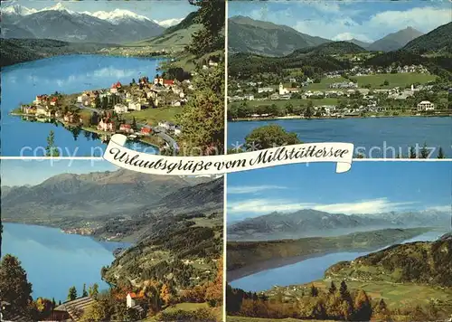 Millstatt Kaernten Rund um den Millstaettersee Kat. Millstatt Millstaetter See