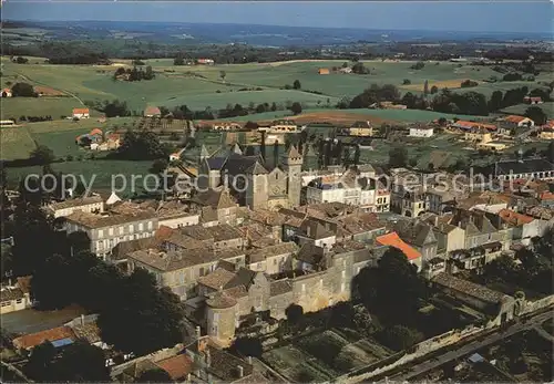 Beaumont du Perigord Fliegeraufnahme  Kat. Beaumont du Perigord