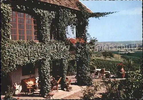 Monbazillac Les Ruines de la Fonrousse Terrasse Kat. Monbazillac