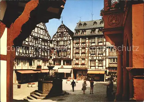 Bernkastel Kues Mosel Marktplatz Kat. Bernkastel Kues