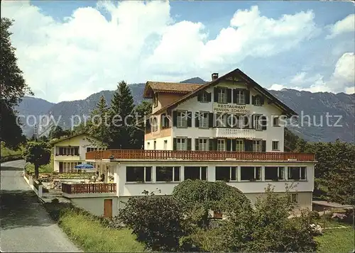 Wilderswil Hotel Pension Schloessli Kat. Wilderswil