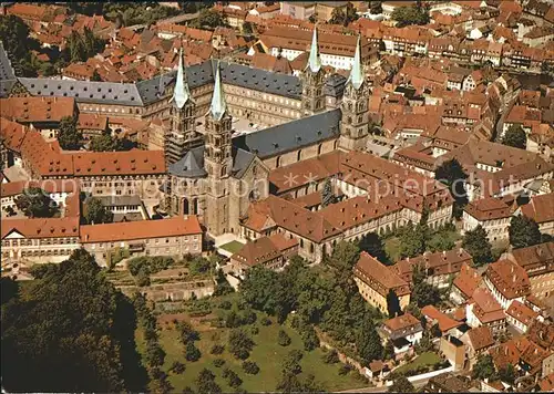 Bamberg Fliegeraufnahme mit Dom Kat. Bamberg