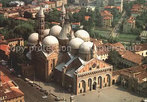 Padova Fliegeraufnahme Basilica Kat. Padova