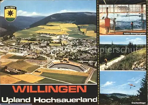 Willingen Sauerland Diekmeisee Hallbenbad  Kat. Willingen (Upland)