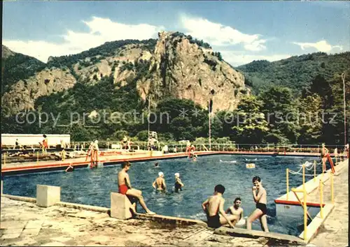 Bad Muenster Stein Ebernburg Sole Schwimmbad  Kat. Bad Muenster am Stein Ebernburg