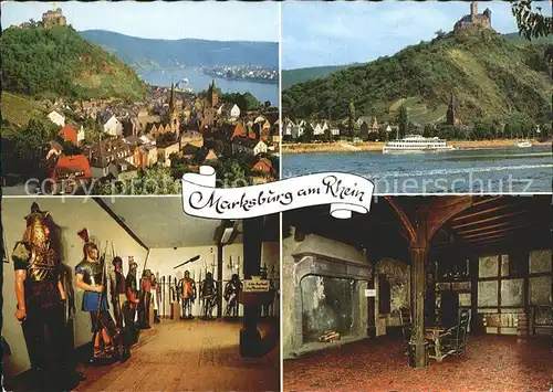 Braubach Rhein Rittersaal Burg  Kat. Braubach