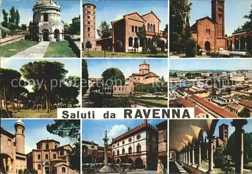 Ravenna Italia Kirche Stadtplatz  Kat. Ravenna