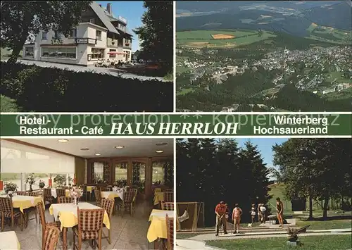 Winterberg Hochsauerland Hotel Restaurant Haus Herrloh Kat. Winterberg