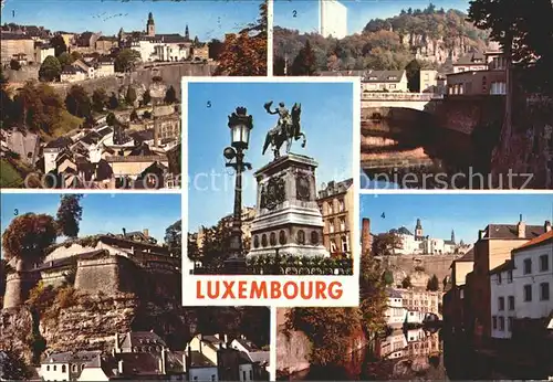 Luxembourg Luxemburg Ville Basse Ville Haute Alzette Citadelle  Kat. Luxembourg